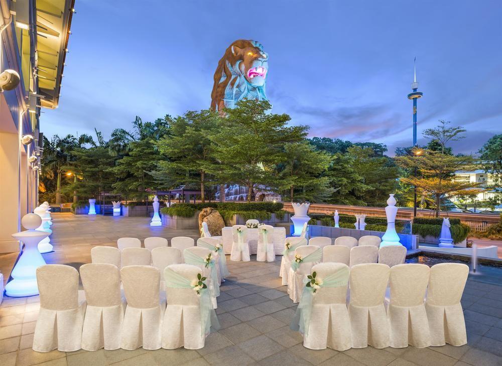 Oasia Resort Sentosa By Far East Hospitality Сінгапур Екстер'єр фото Wedding at the Star